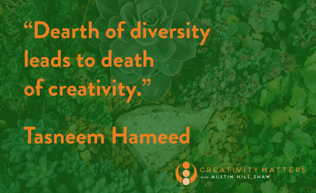 dearth of diversity leads to death of creativity