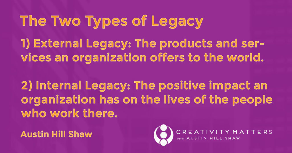 The two type of Legacy with Branding